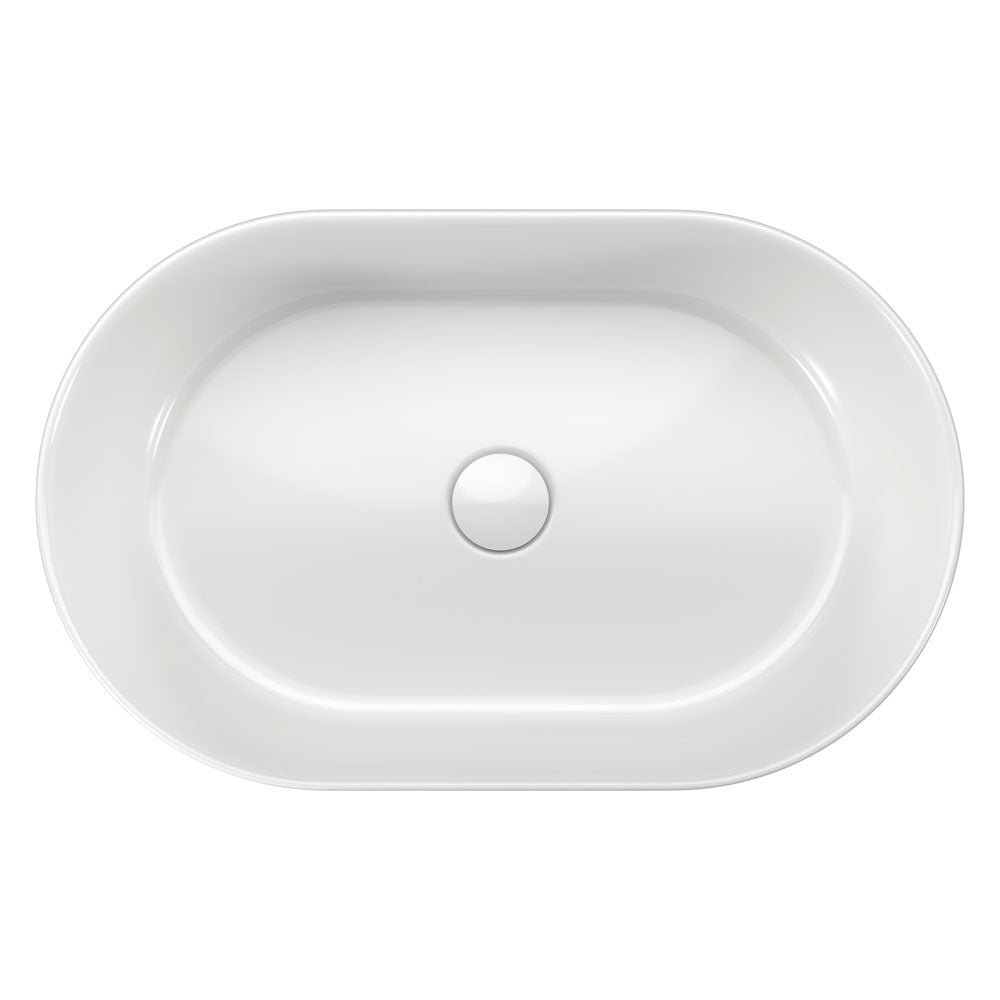 Aluca Pill Above Counter Basin - Gloss White