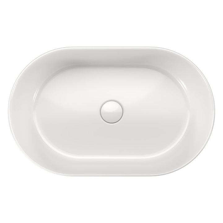 Aluca Pill Above Counter Basin - Gloss White