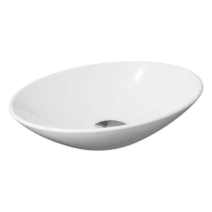 Keeto Above Counter Basin - Gloss White