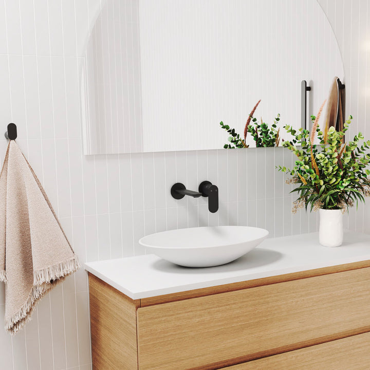 Keeto Above Counter Basin - Gloss White