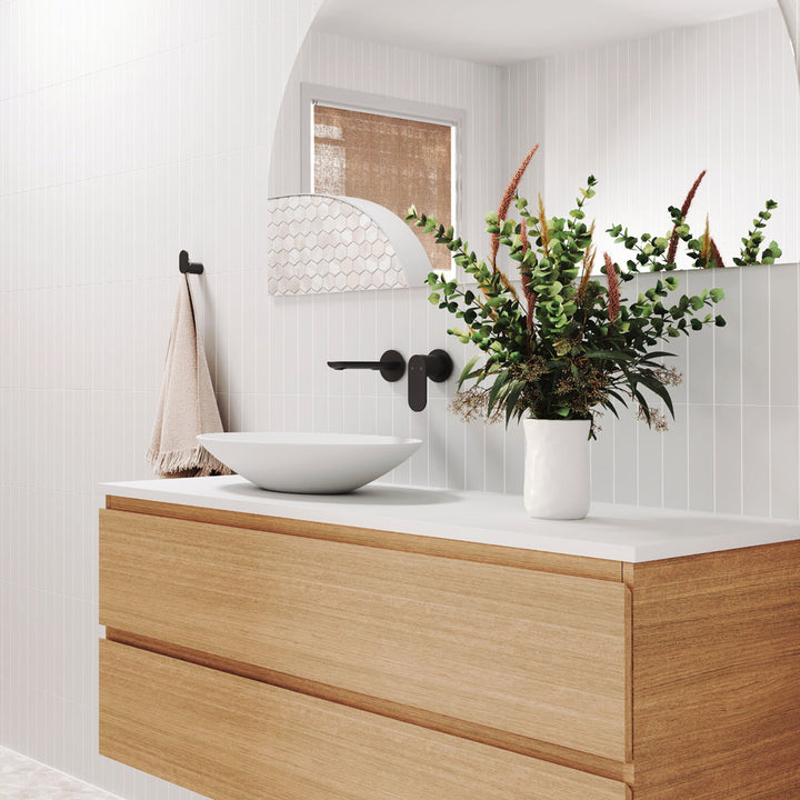Keeto Above Counter Basin - Gloss White