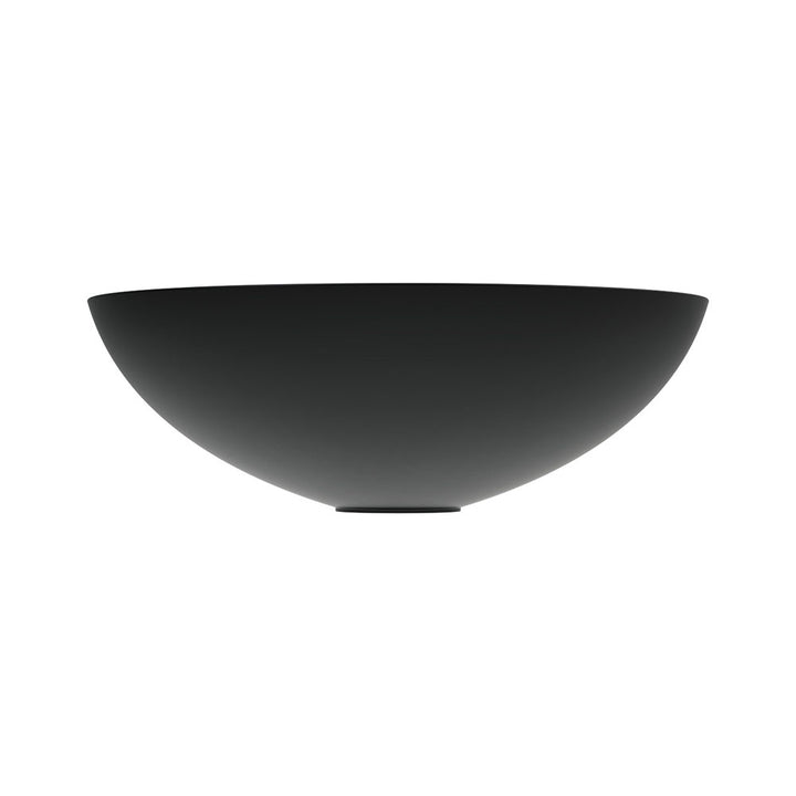 Aluca Above Counter Basin - Matte Black