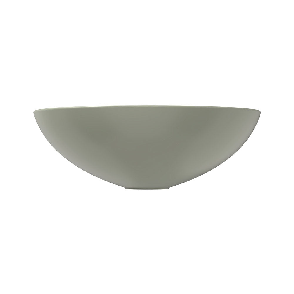 Aluca Above Counter Basin - Matte Olive