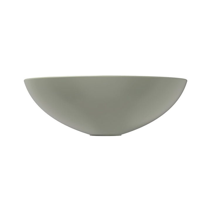 Aluca Above Counter Basin - Matte Olive