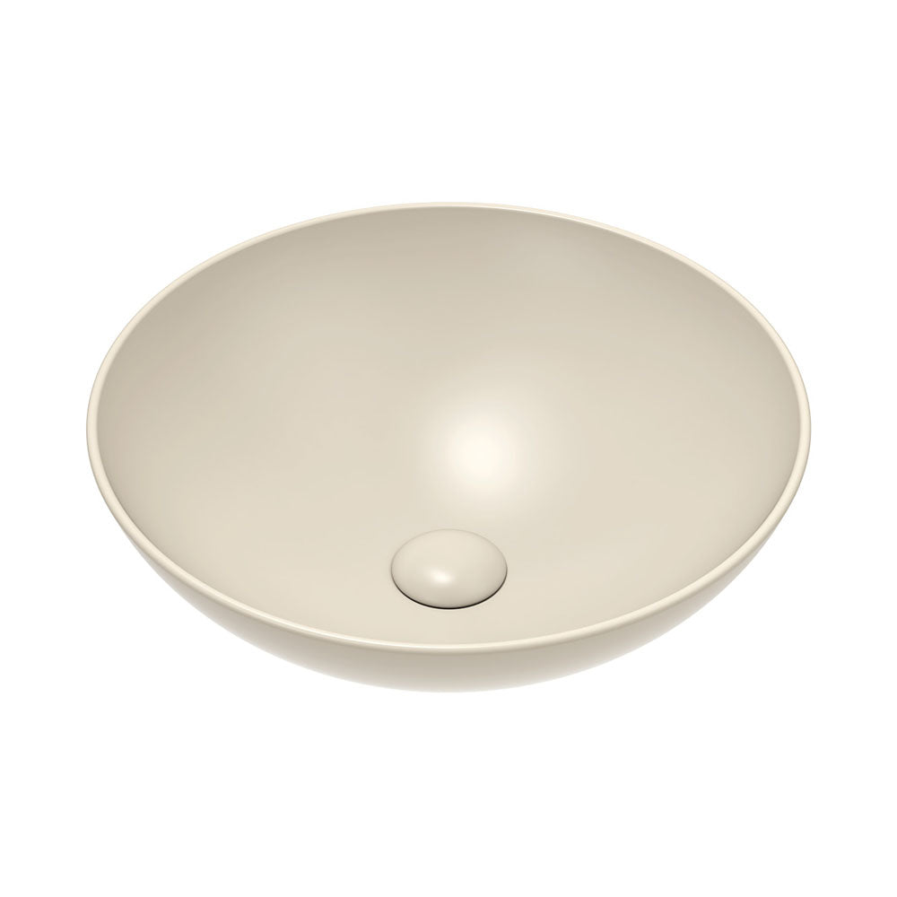 Aluca Above Counter Basin - Matte Khaki