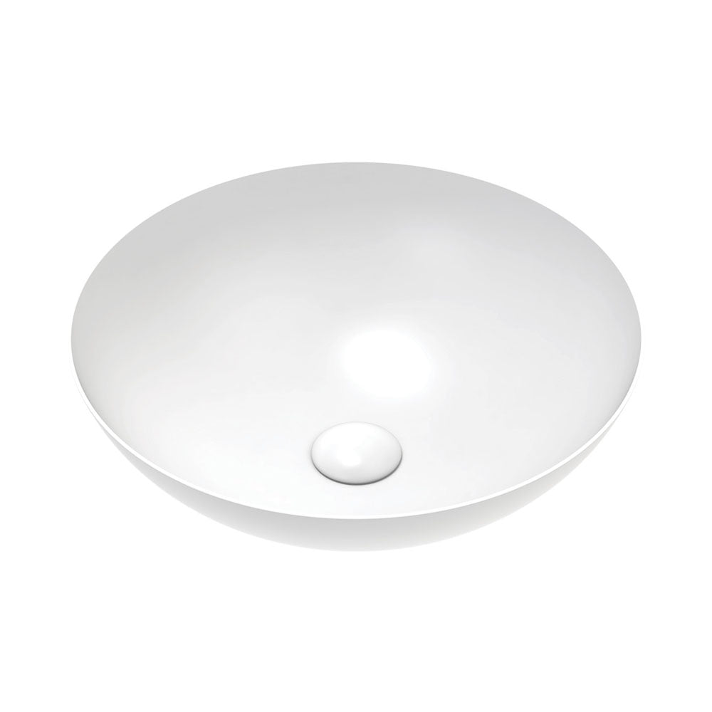 Aluca Above Counter Basin - Matte White