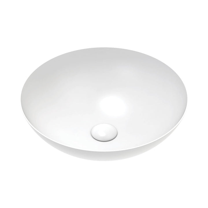 Aluca Above Counter Basin - Matte White