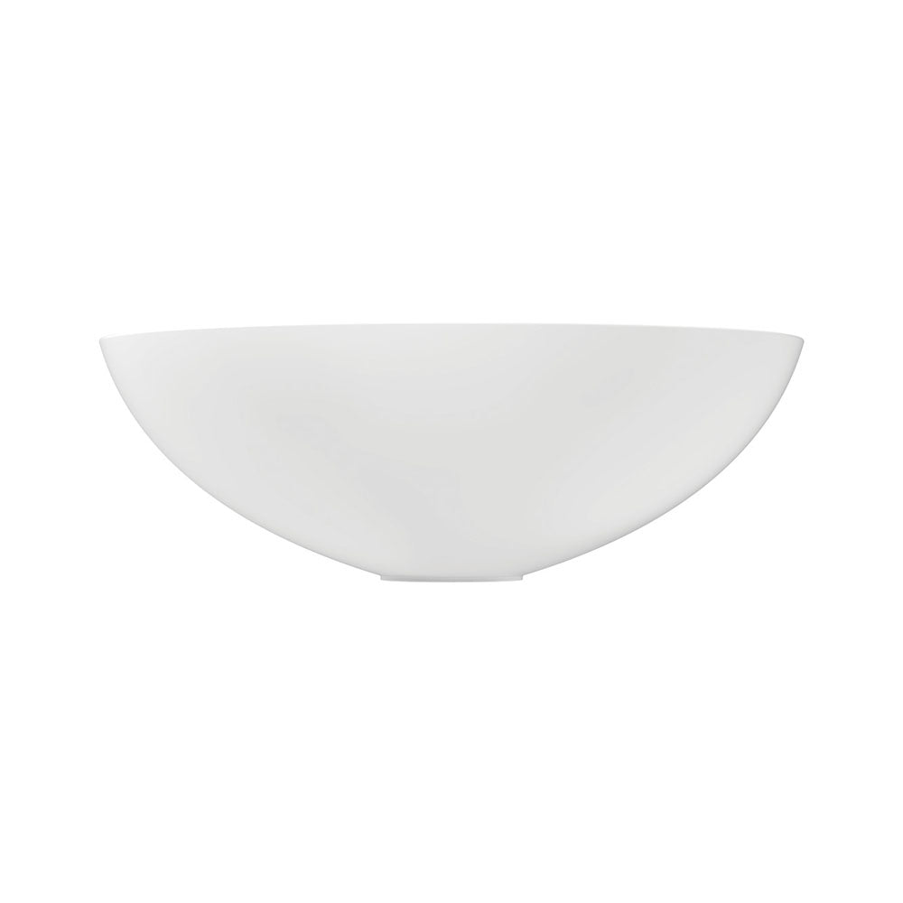 Aluca Above Counter Basin - Matte White