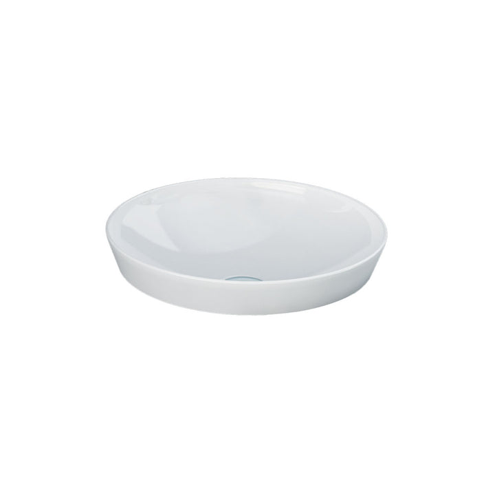 RAK Variant Round Semi-Inset Basin - Alpine Gloss White