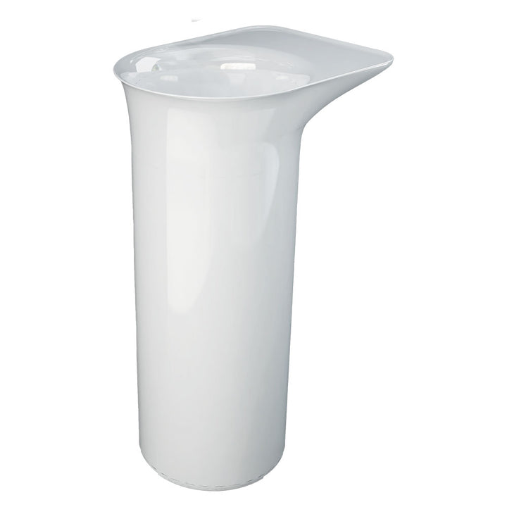 RAK Valet Freestanding Basin - Alpine Gloss White