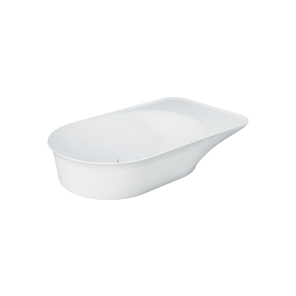 RAK Valet Oval Above Counter Basin - Matte White
