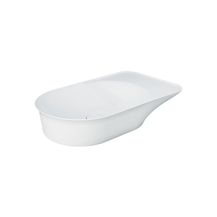 RAK Valet Oval Above Counter Basin - Matte White