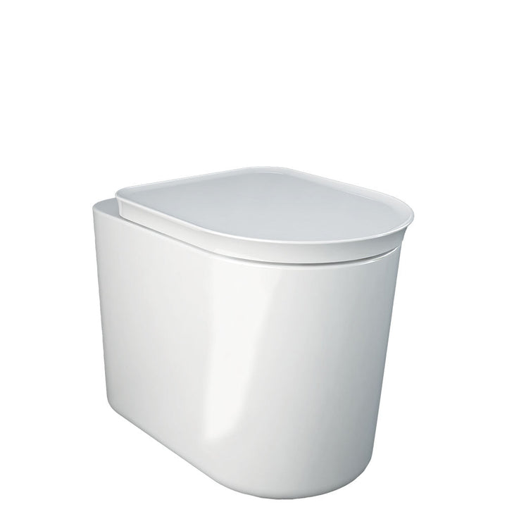 RAK Valet Wall-Faced Toilet, Matte White - lifestyle