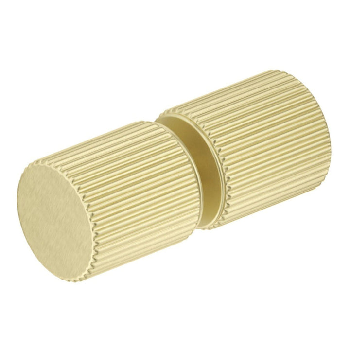 Shower Screen Handle - Fluted - Round - FG