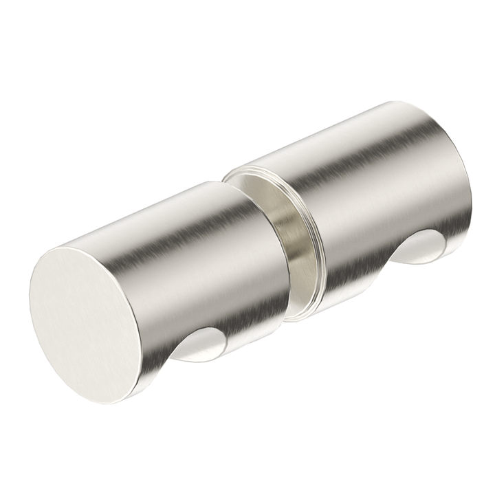 Shower Screen Handle Round - Brushed Nickel