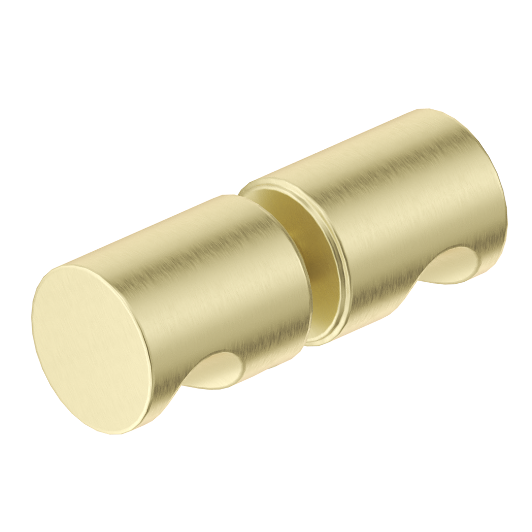 Shower Screen Handle Round - French Gold
