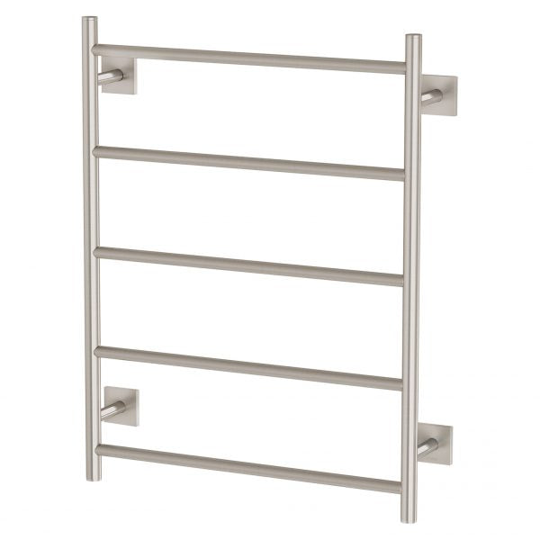Radii Towel Ladder 550 x 740mm Square Plate - Brushed Nickel