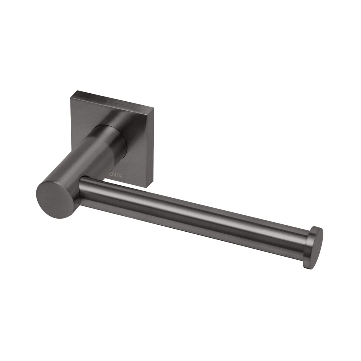 Radii Toilet Roll Holder Square - Brushed Carbon