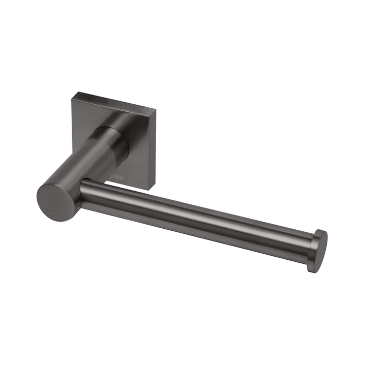 Radii Toilet Roll Holder Square - Brushed Carbon