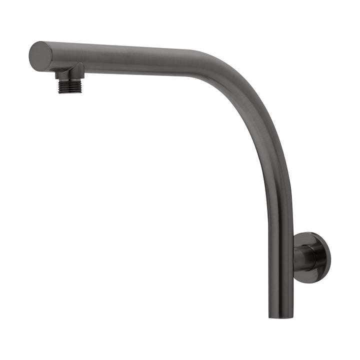 Rush High-Rise Shower Arm - Brushed Carbon