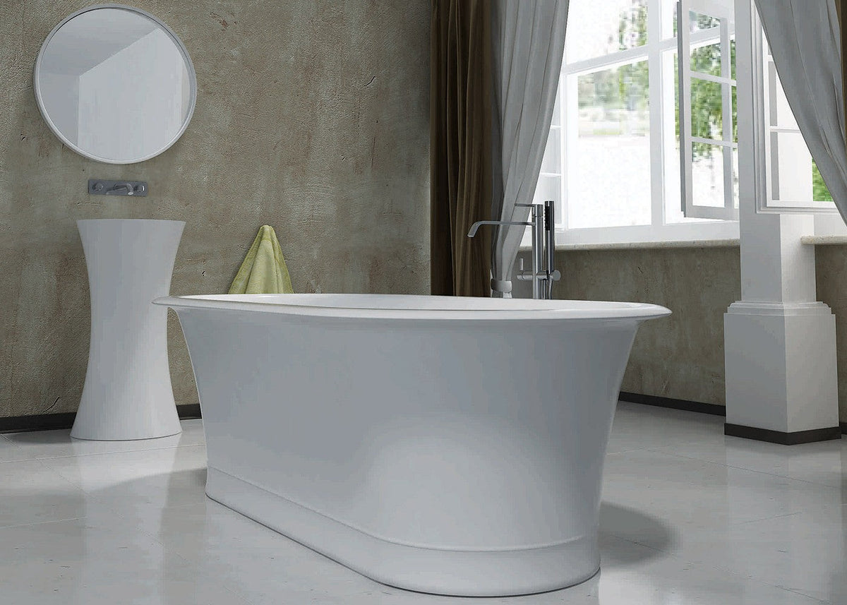 Rome freestanding bath — bathroom lifestyle