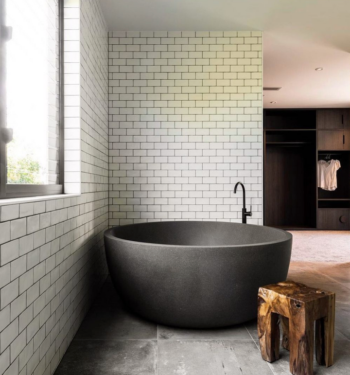 Romeo freestanding bath — bathroom lifestyle