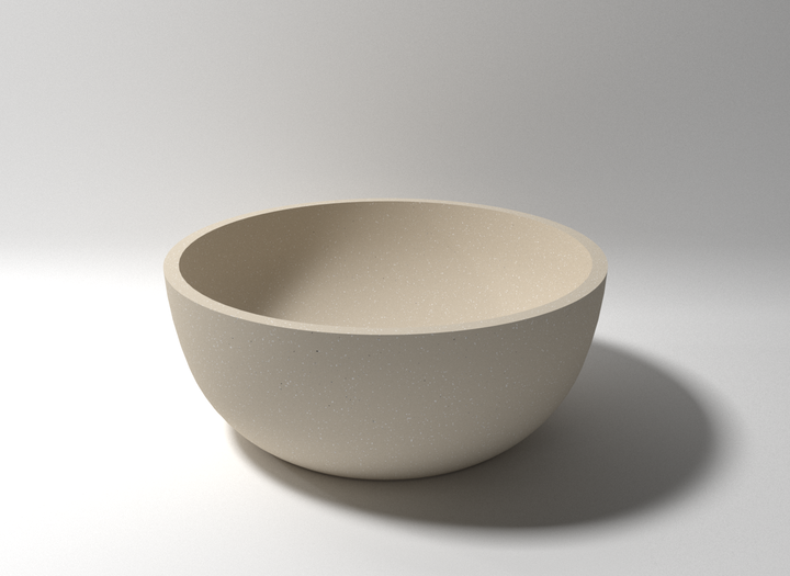 Romeo 1500mm Freestanding Bath in Vanilla Bean