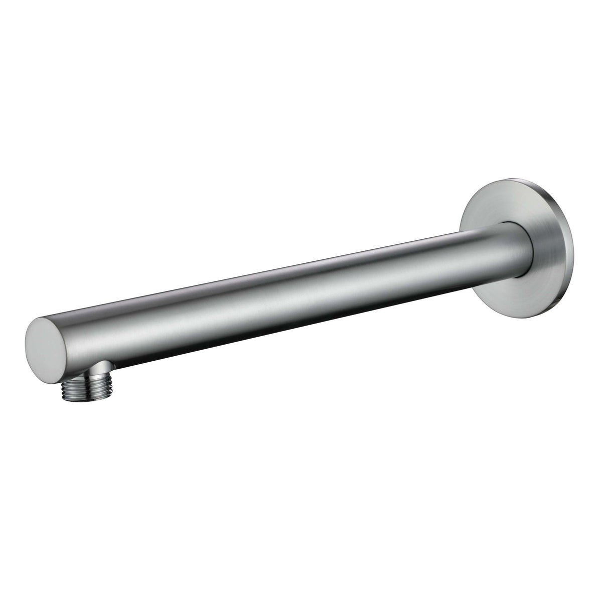 Round Shower Arm 300mm - Brushed Chrome (SAR016BC)