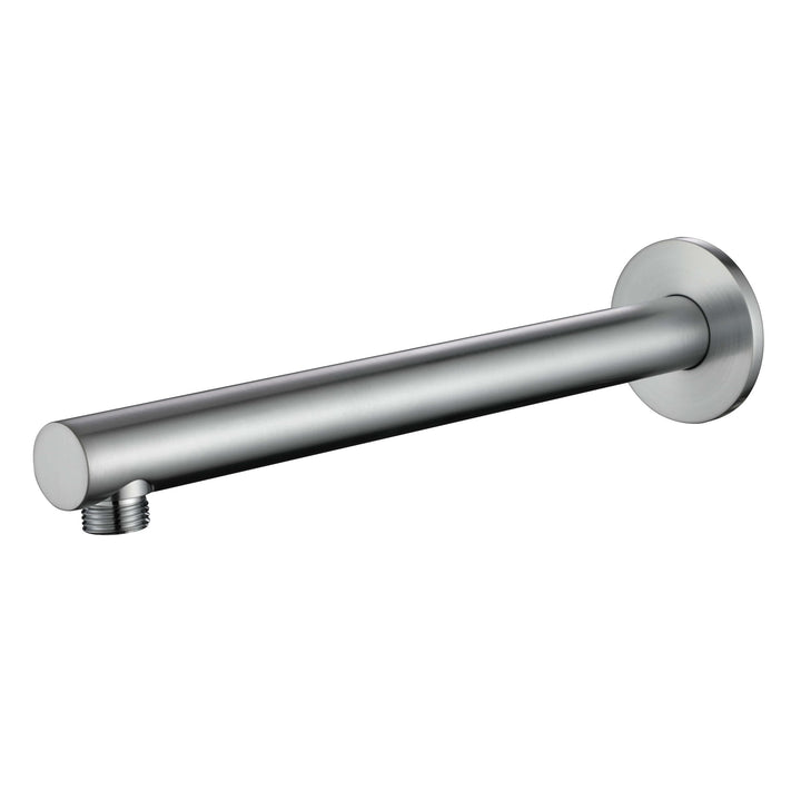 Round Shower Arm 300mm - Brushed Chrome (SAR016BC)