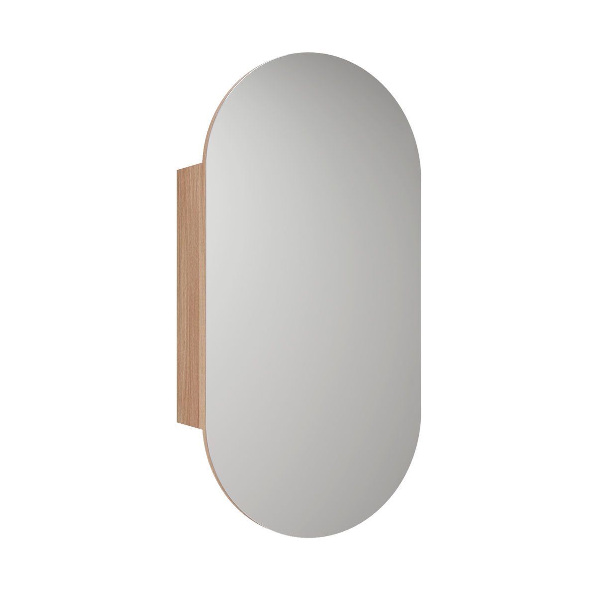 Beau Monde Shaving Cabinet - Matte White (SCBM-450-MW)