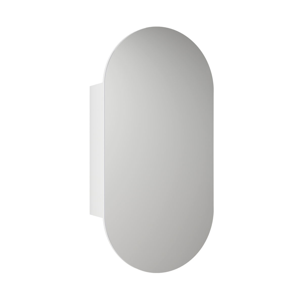 Beau Monde Shaving Cabinet - Matte White (SCBM-450-MW)