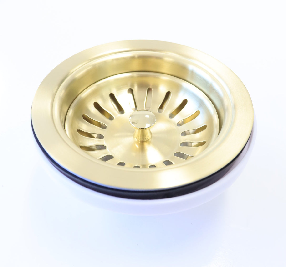 Sink Drainer - Light Gold