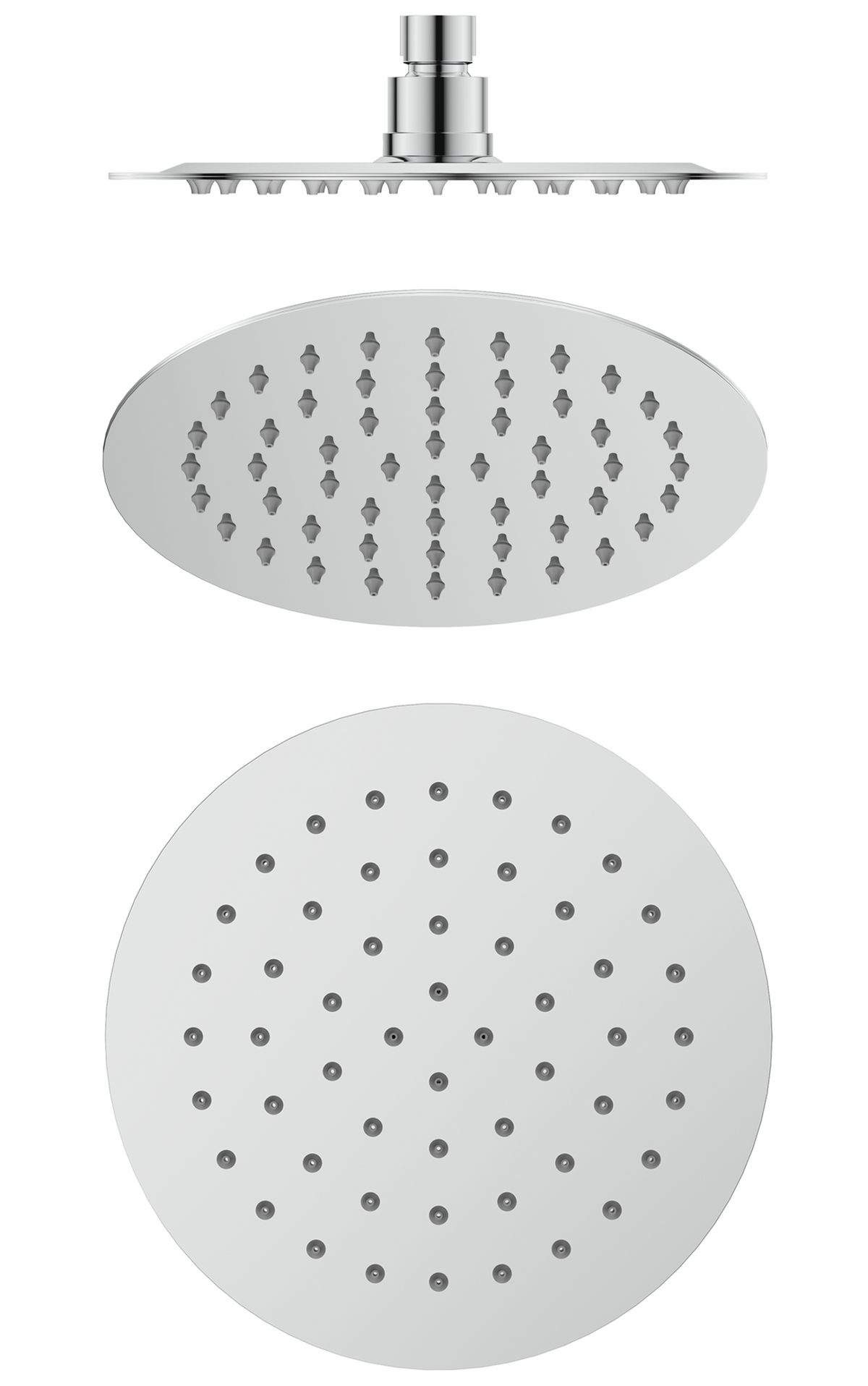 Mica Shower Head - 250mm - Chrome