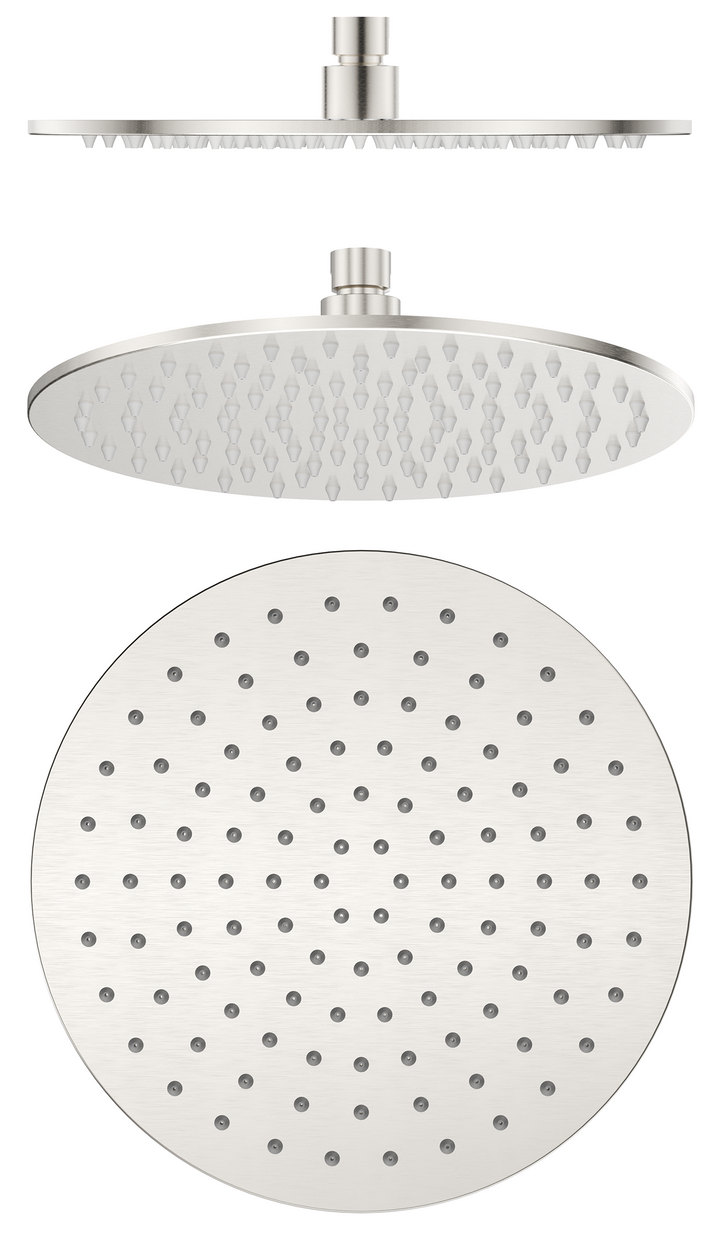Mica Shower Head - 250mm - Brushed Nickel
