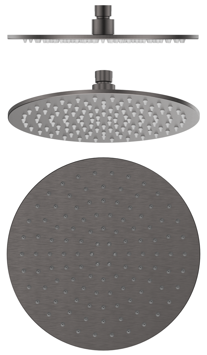 Mica Shower Head - 250mm - Gunmetal