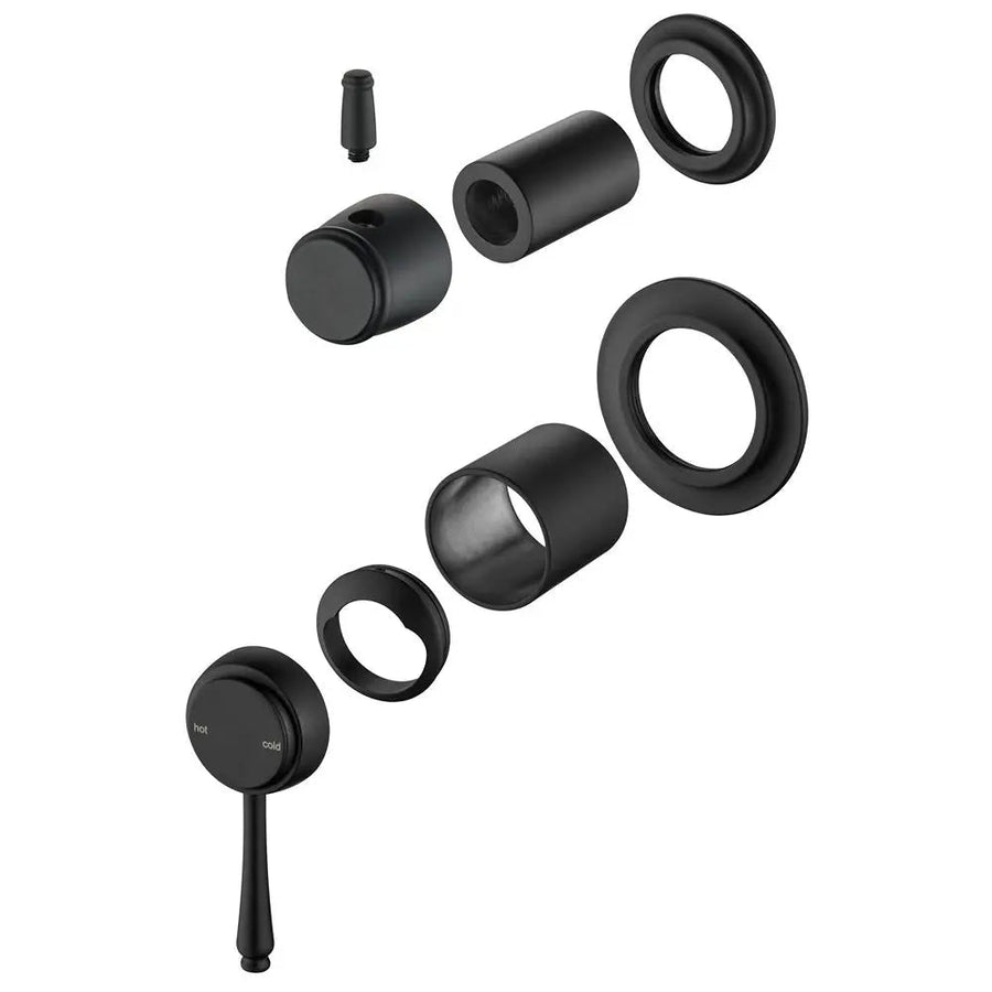 Mica Heritage Shower Mixer Diverter - TRIM KIT ONLY