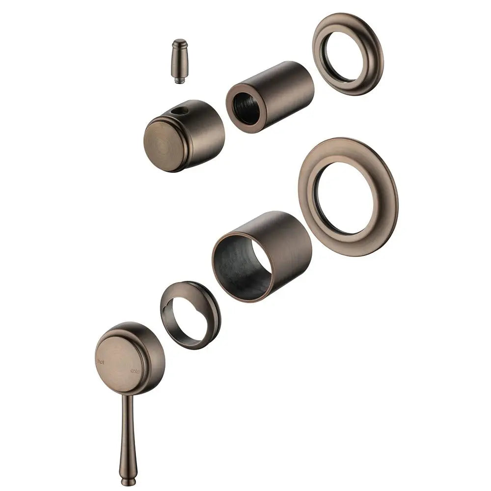 Mica Heritage Shower Mixer Diverter - TRIM KIT ONLY