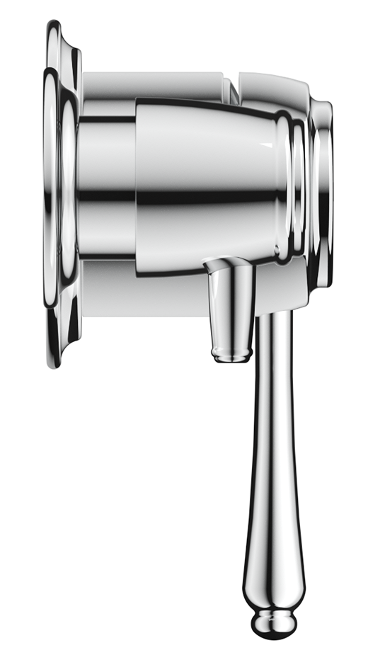 Mica Heritage Shower Mixer Diverter - Sideways - TRIM KIT ONLY - product angle