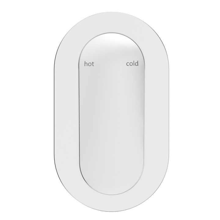 Bella Vista Lantra Shower Mixer - Oval Plate - Trim Kit Only - Chrome