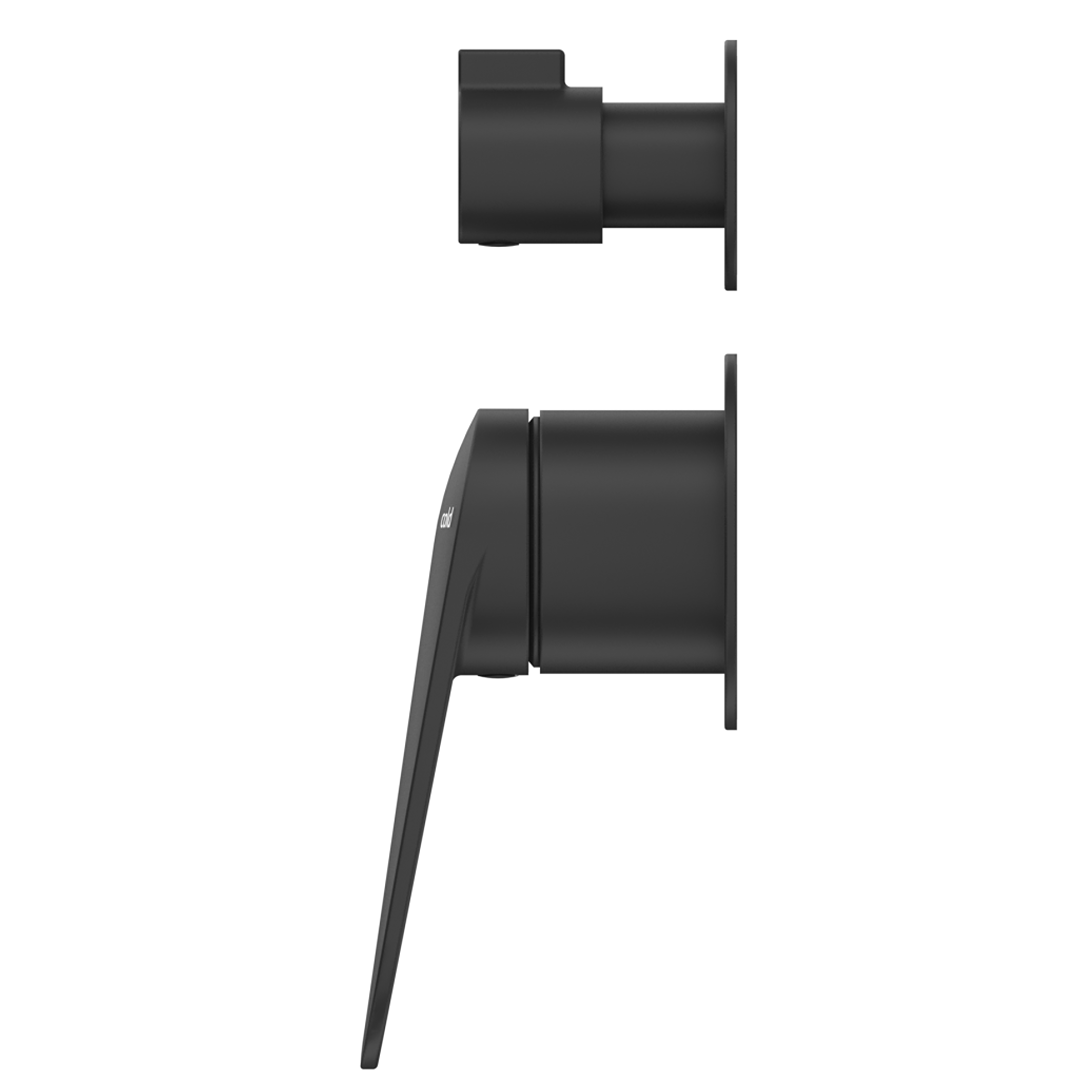 Bella Vista Lantra Shower Mixer Diverter - 2P - Trim Kit Only - Black