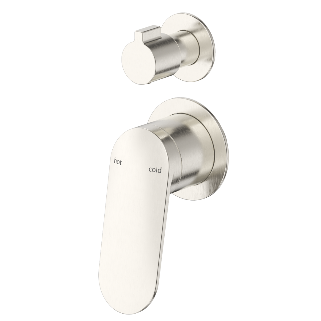 Bella Vista Lantra Shower Mixer Diverter - 2P - Trim Kit Only - Brushed Nickel