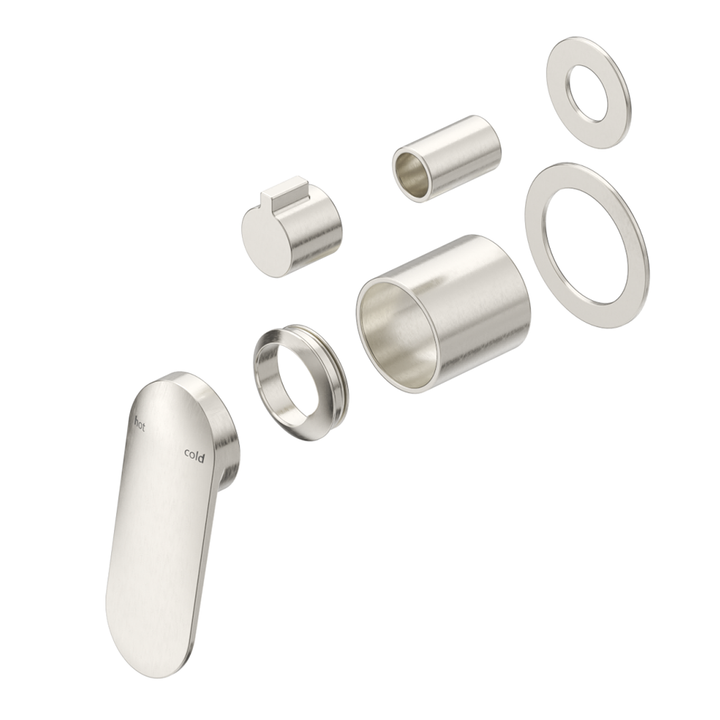 Bella Vista Lantra Shower Mixer Diverter - 2P - Trim Kit Only - Brushed Nickel