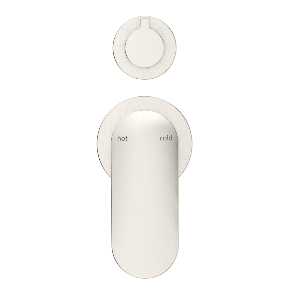 Bella Vista Lantra Shower Mixer Diverter - 2P - Trim Kit Only - Brushed Nickel