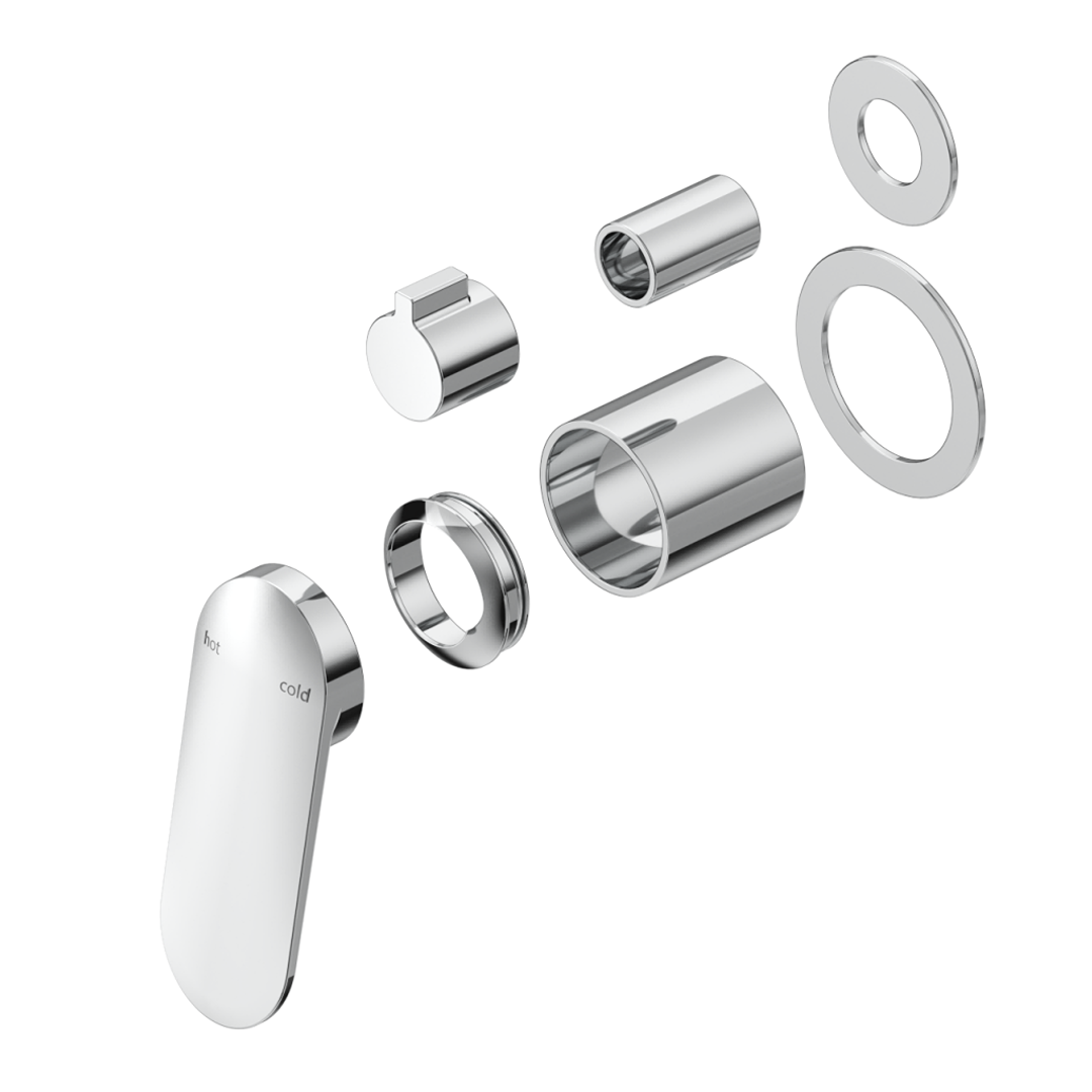 Bella Vista Lantra Shower Mixer Diverter - 2P - Trim Kit Only - Chrome