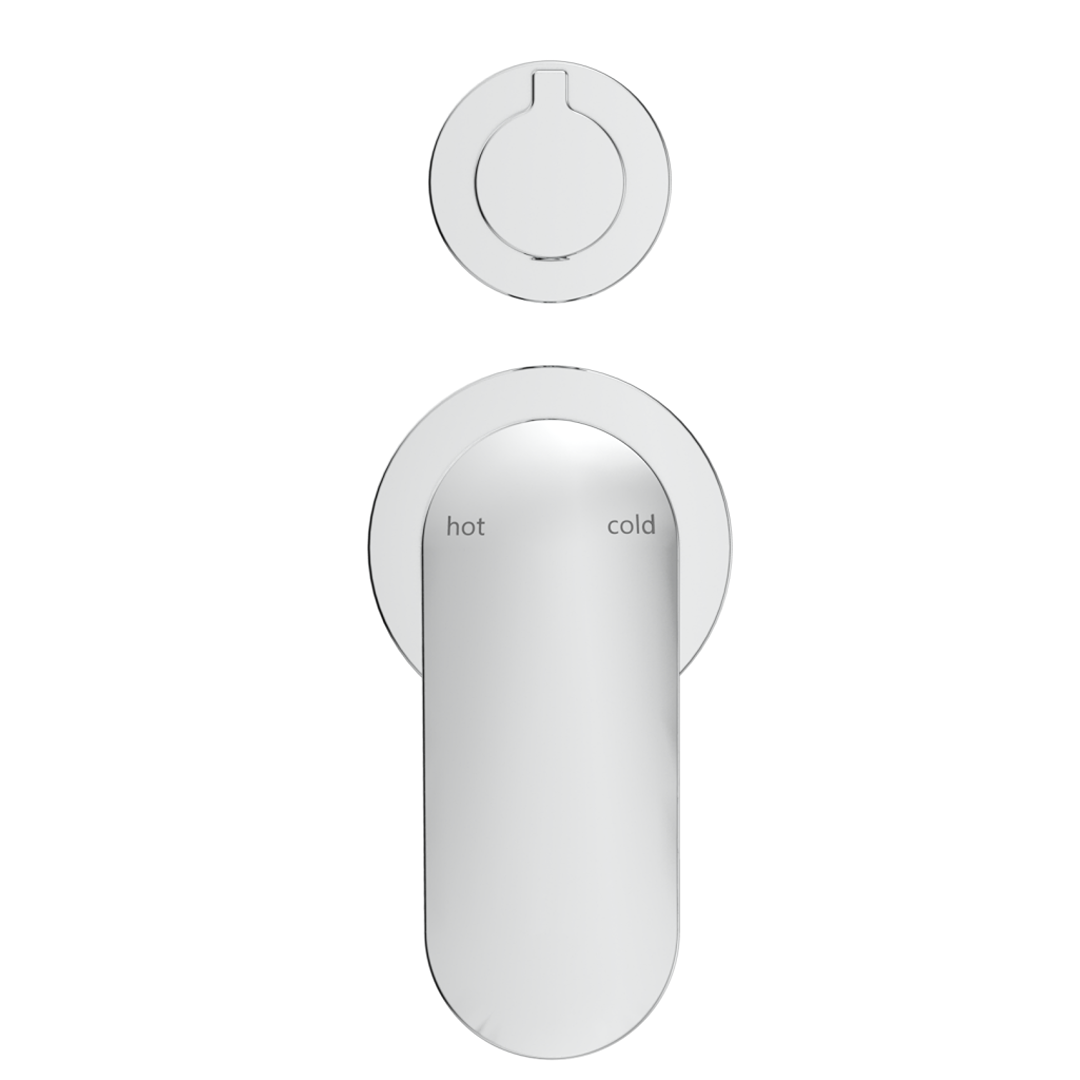 Bella Vista Lantra Shower Mixer Diverter - 2P - Trim Kit Only - Chrome