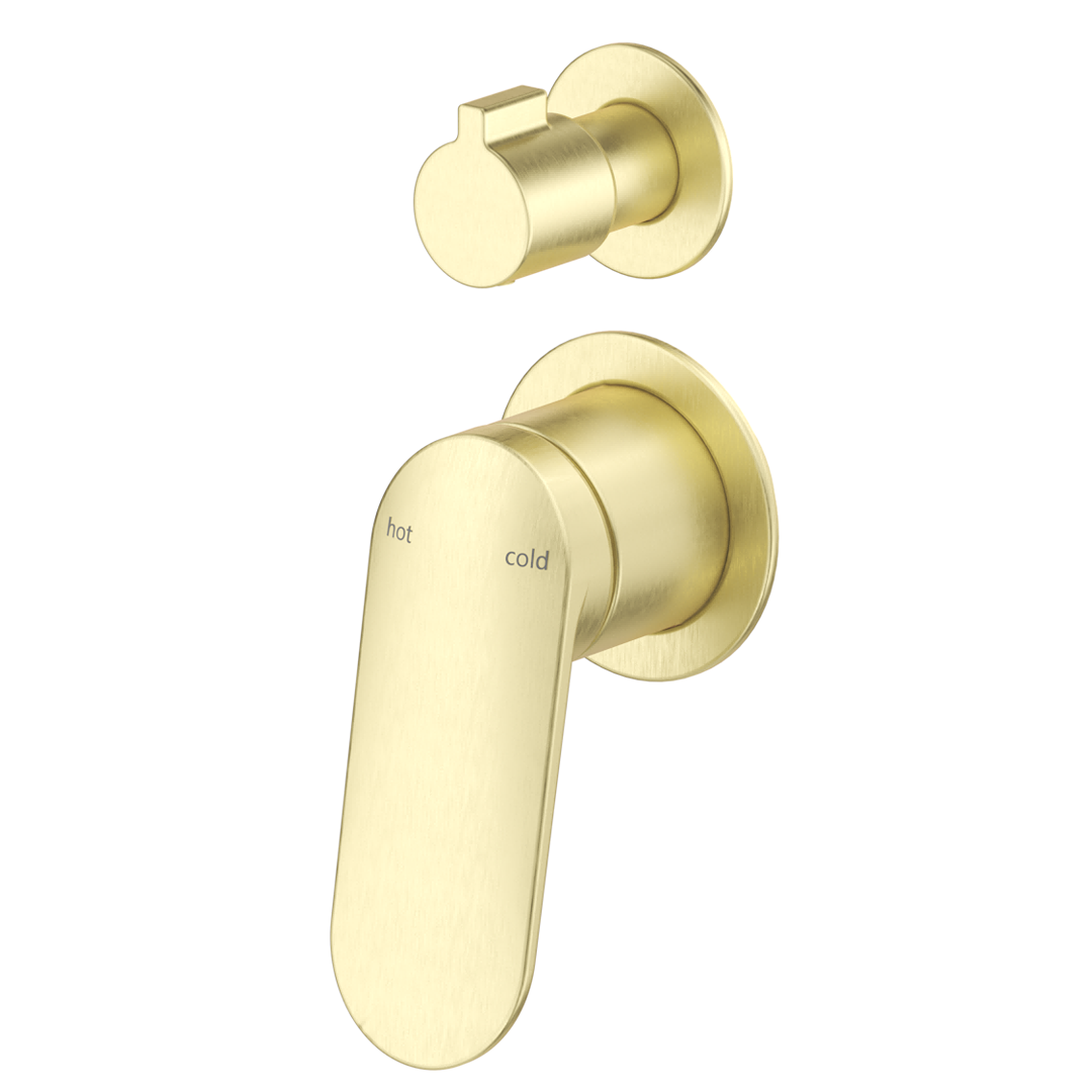 Bella Vista Lantra Shower Mixer Diverter - 2P - Trim Kit Only - French Gold