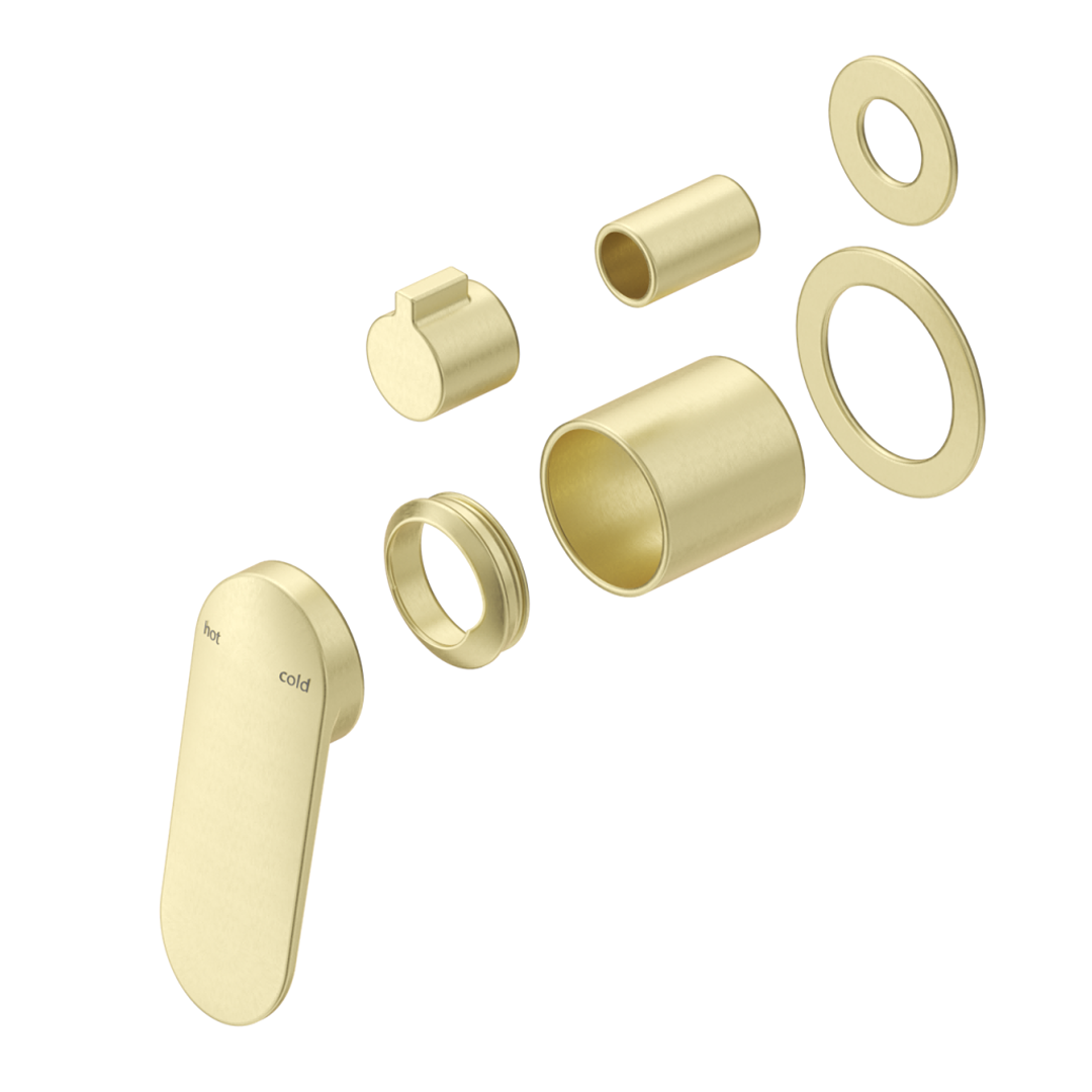 Bella Vista Lantra Shower Mixer Diverter - 2P - Trim Kit Only - French Gold