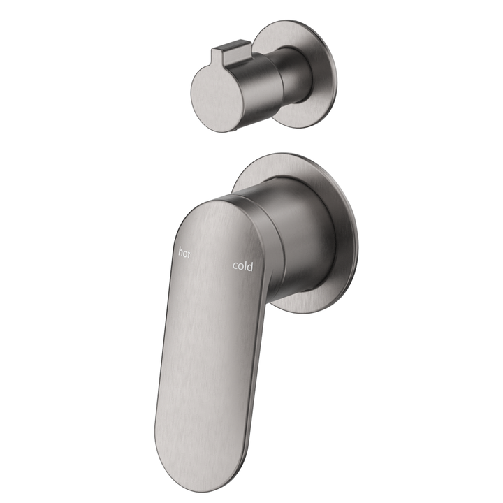 Bella Vista Lantra Shower Mixer Diverter - 2P - Trim Kit Only - Gunmetal
