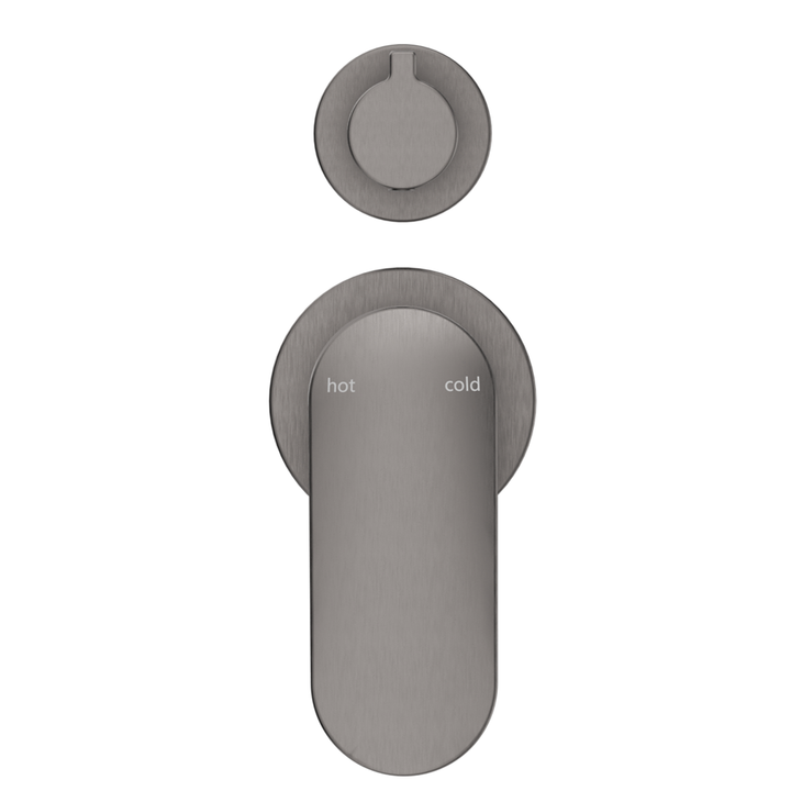 Bella Vista Lantra Shower Mixer Diverter - 2P - Trim Kit Only - Gunmetal