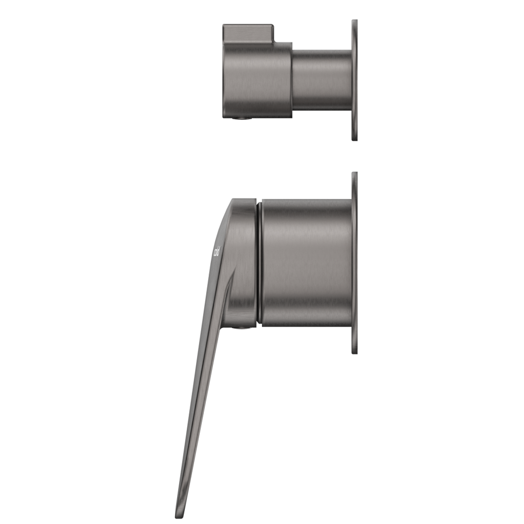 Bella Vista Lantra Shower Mixer Diverter - 2P - Trim Kit Only - Gunmetal